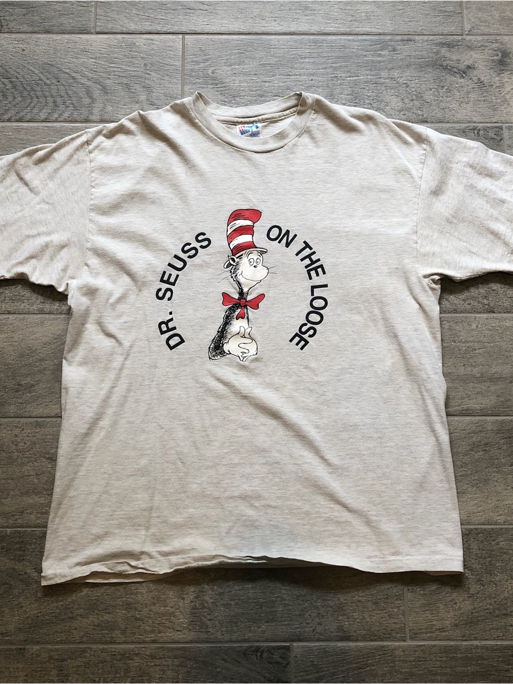 Vintage 90s Single Stitch T-Shirt Dr. Seuss Men’s Size XL - Made in USA